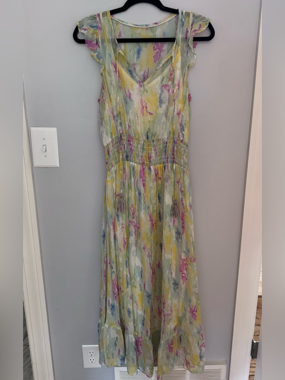 Anthropologie Watercolor Dress